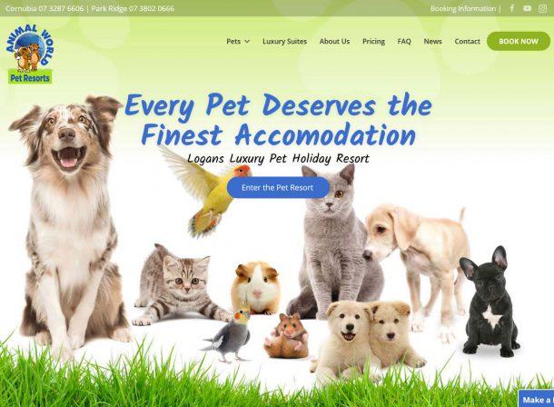 WordPress Site for Pet Accomidation